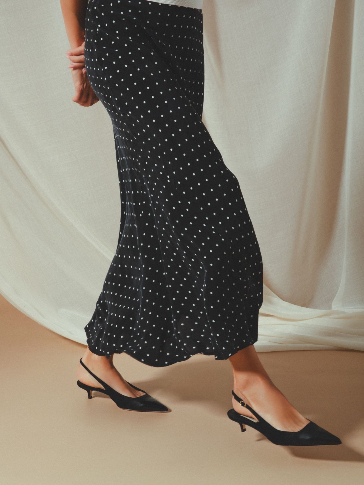 BRERA 35 SLING PUMP BLACK