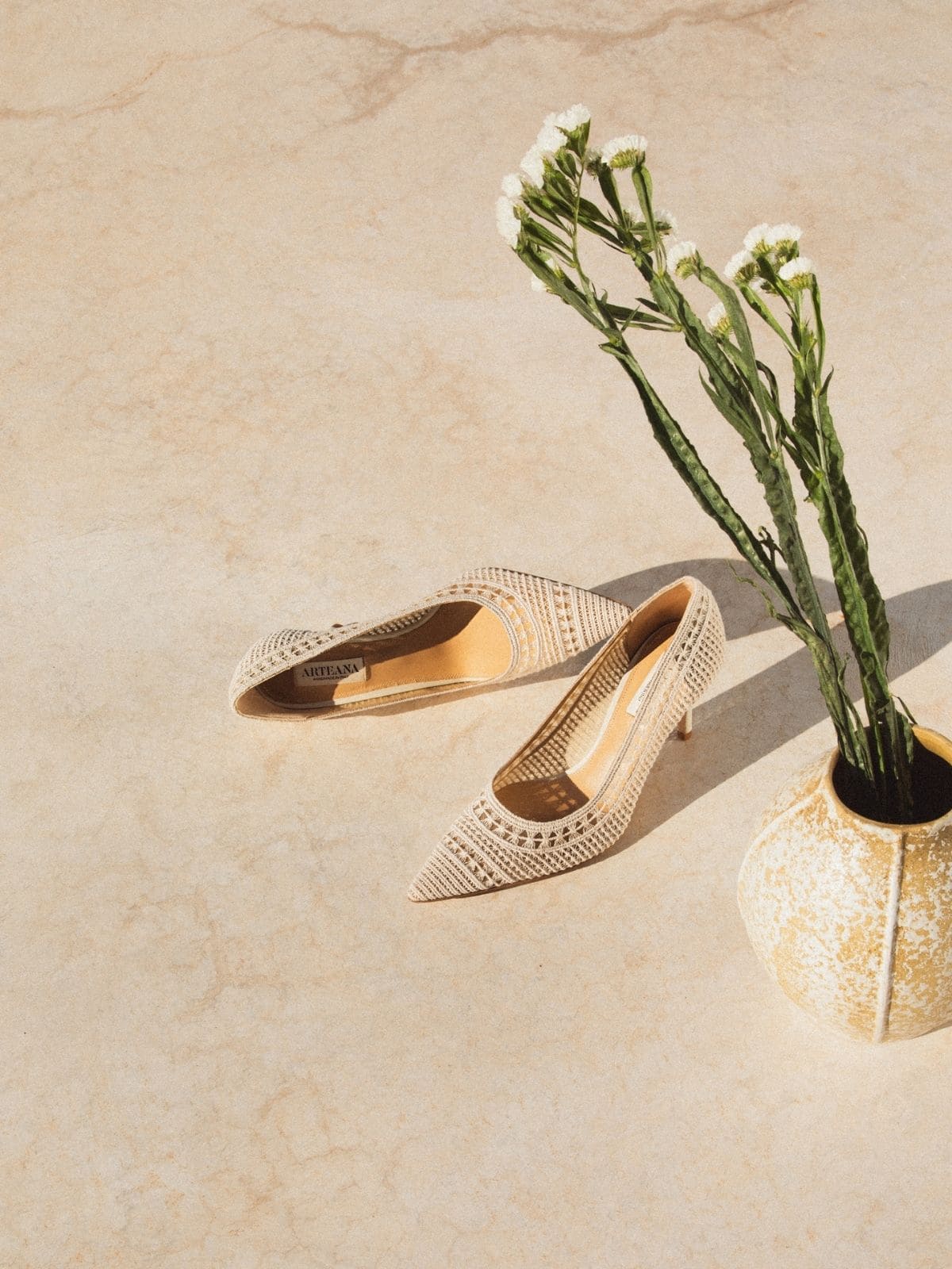 TRIESTE 75 PUMP IVORY