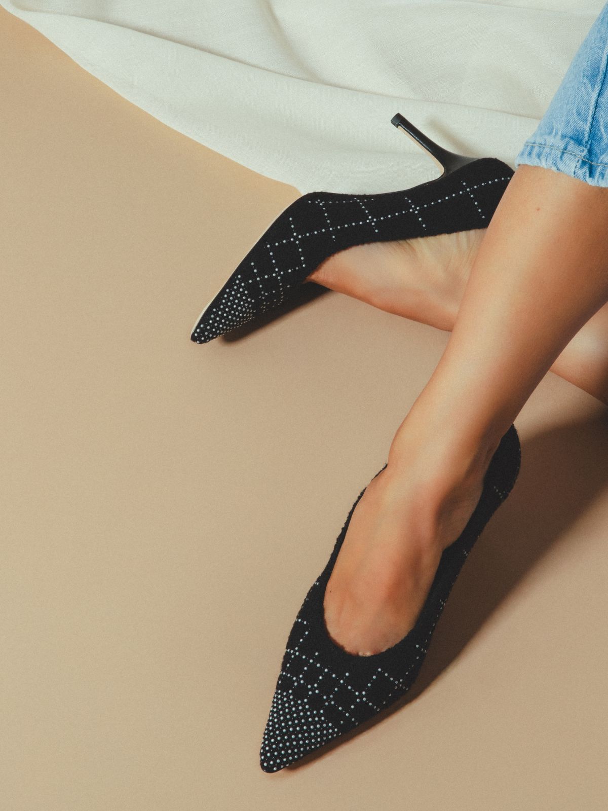 PERLA 75 PUMP BLACK