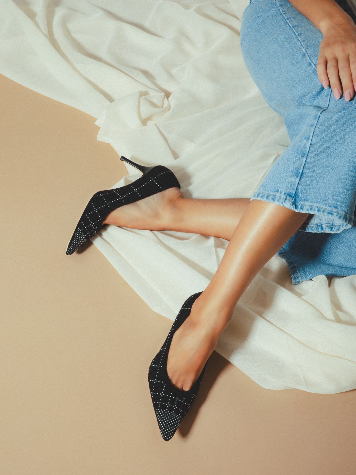 PERLA 75 PUMP BLACK