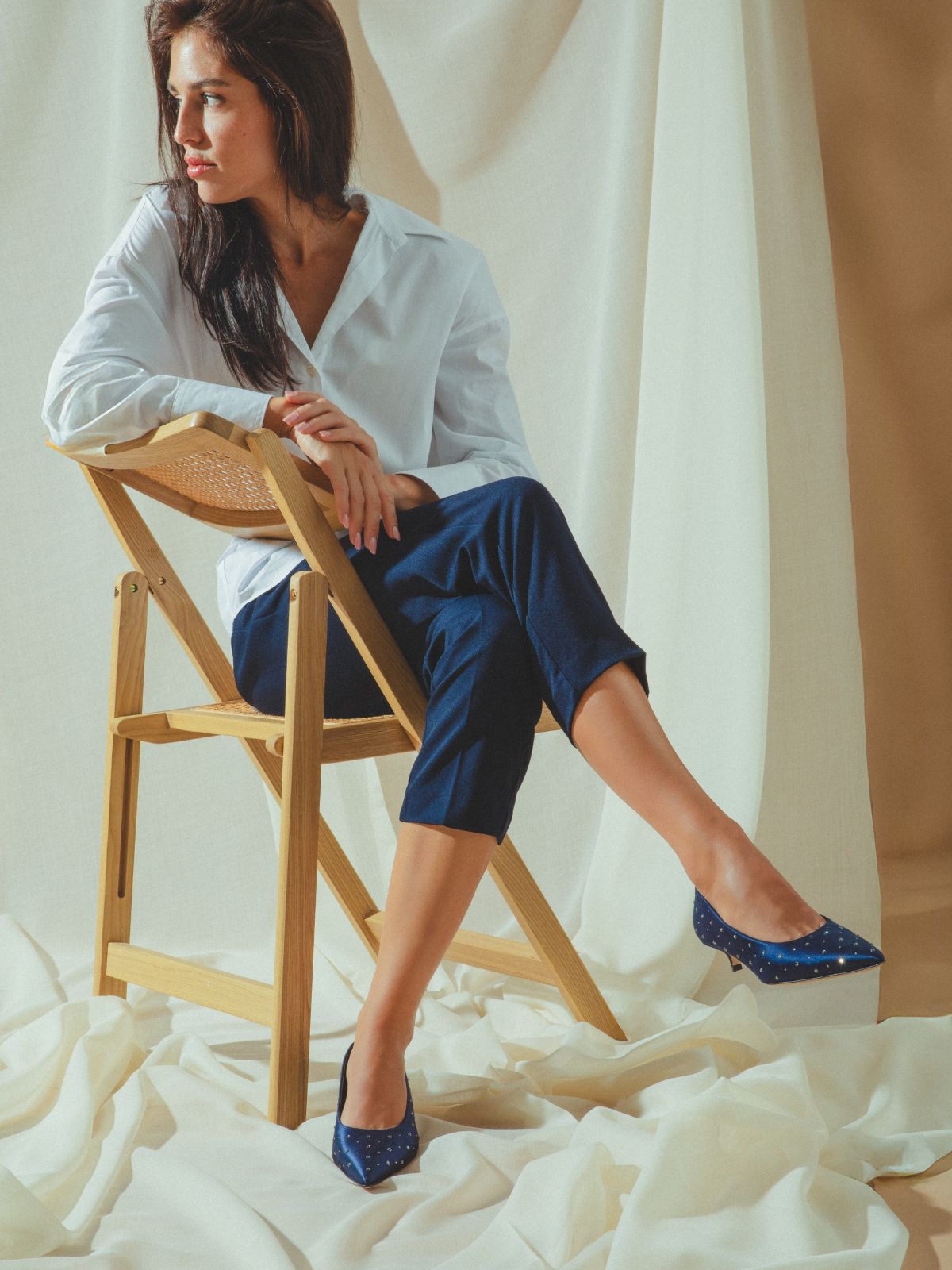 SANREMO 35 PUMP NAVY