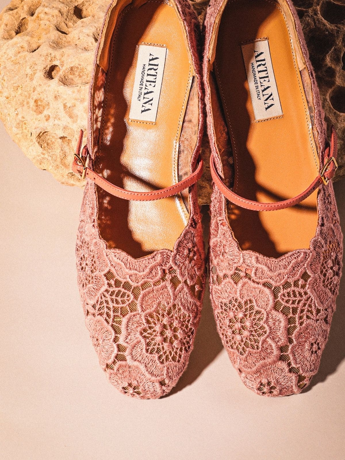 GARDA FLAT BALLERINA FRENCH ROSE