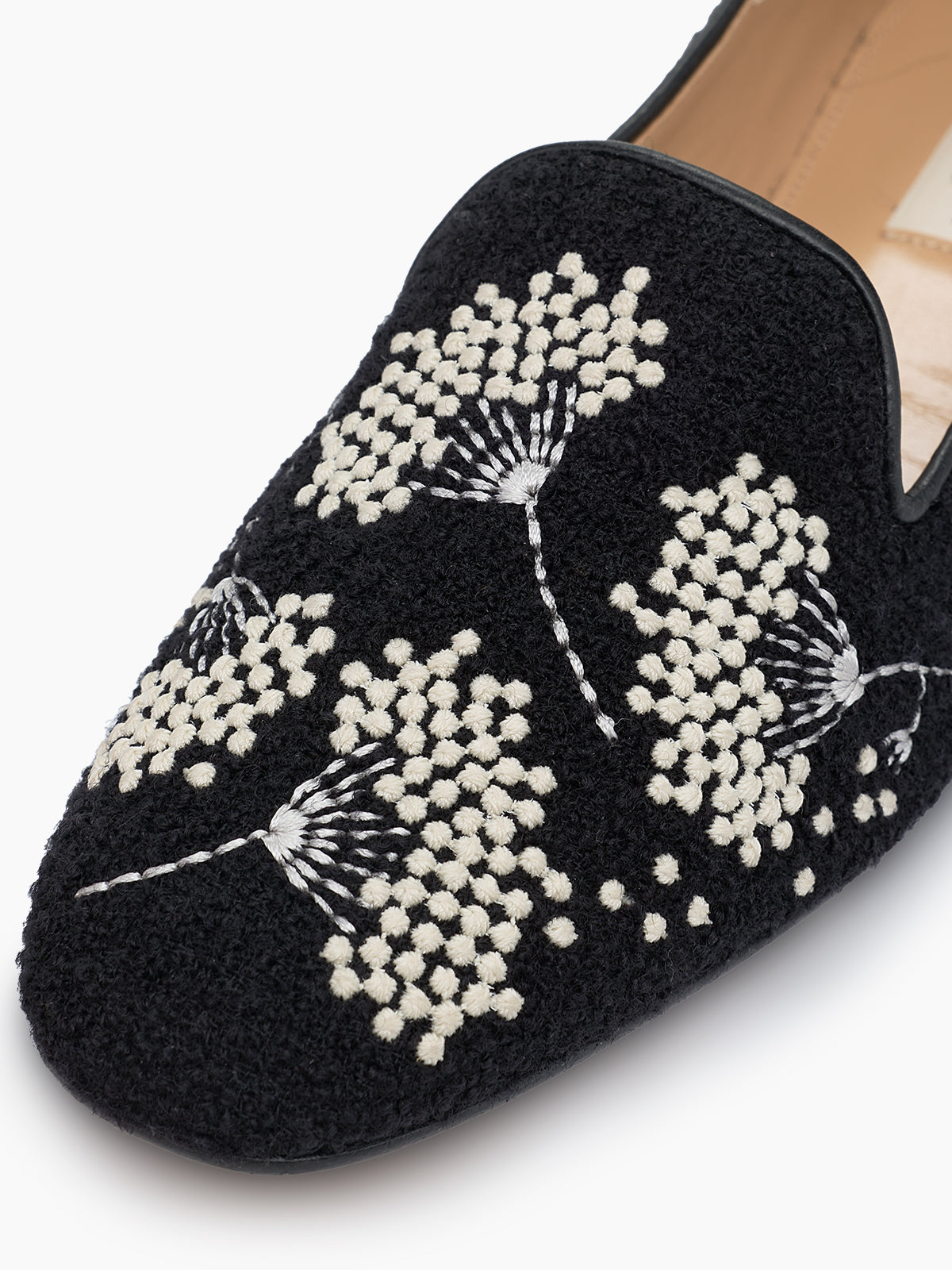 ALEA SMOKING SLIPPER BLACK