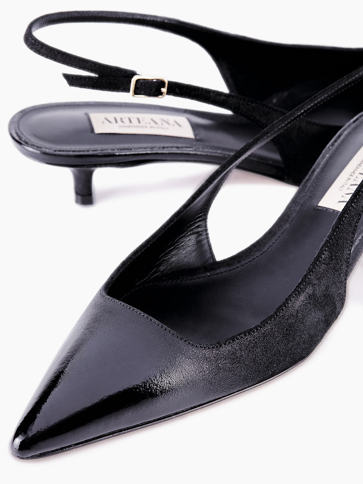 BRERA 35 SLING PUMP BLACK
