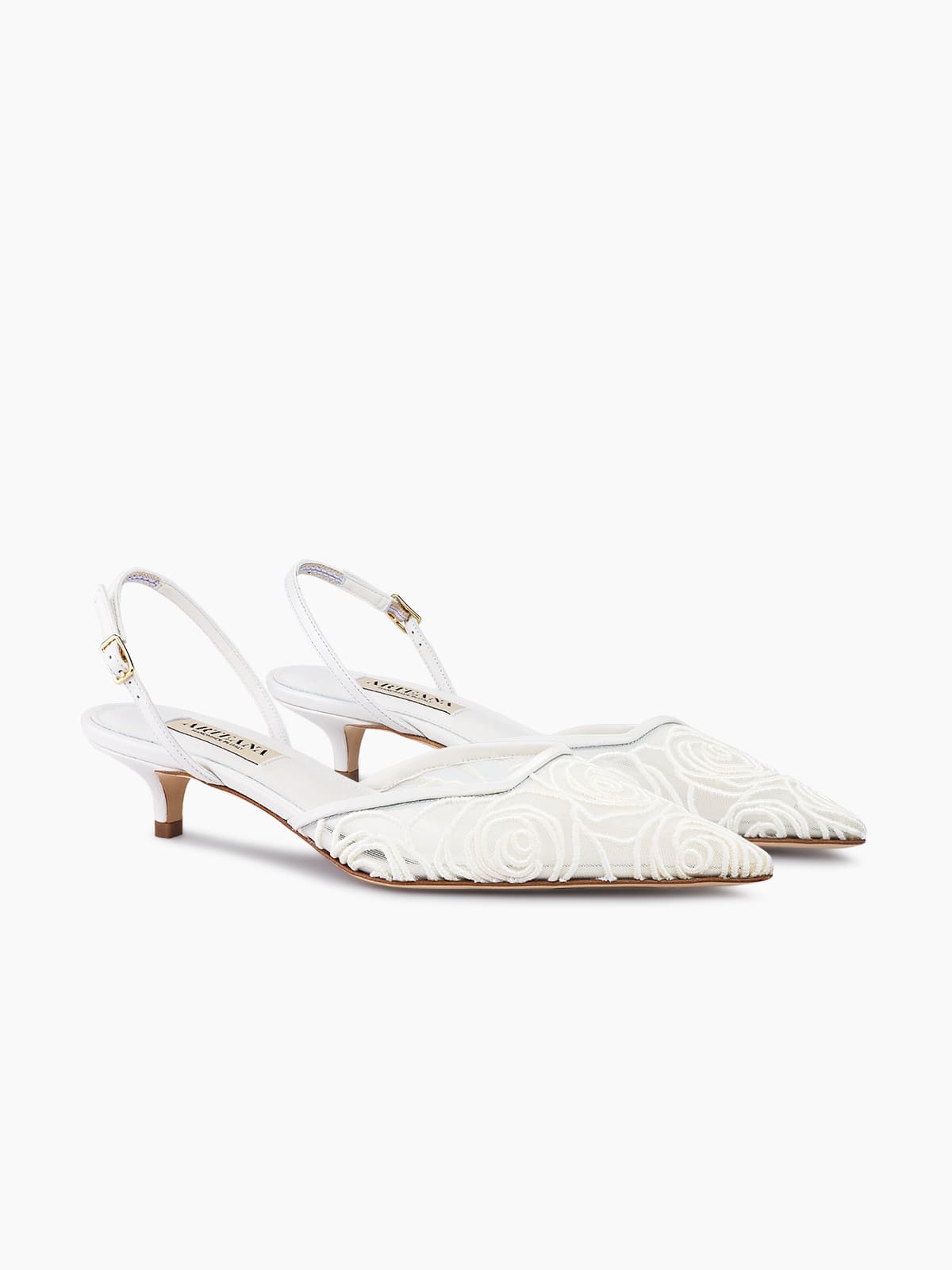 SORRENTO 35 SLINGBACK WHITE
