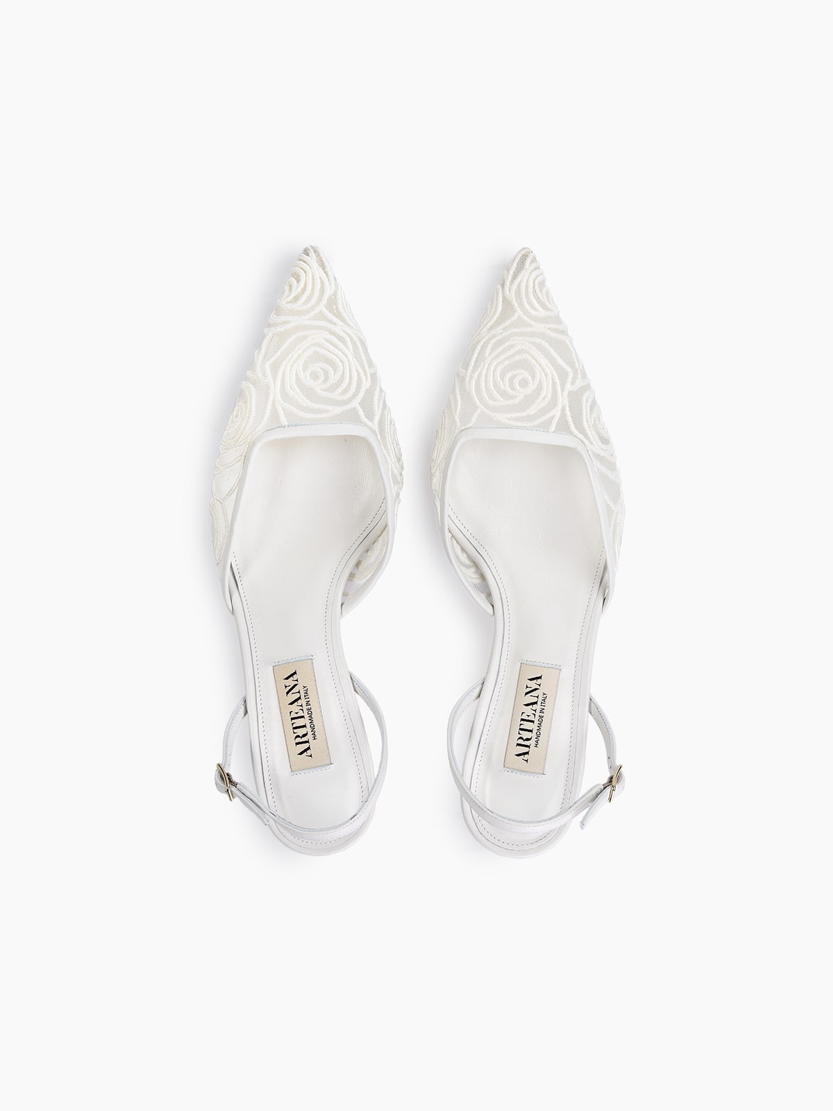 SORRENTO 35 SLINGBACK WHITE
