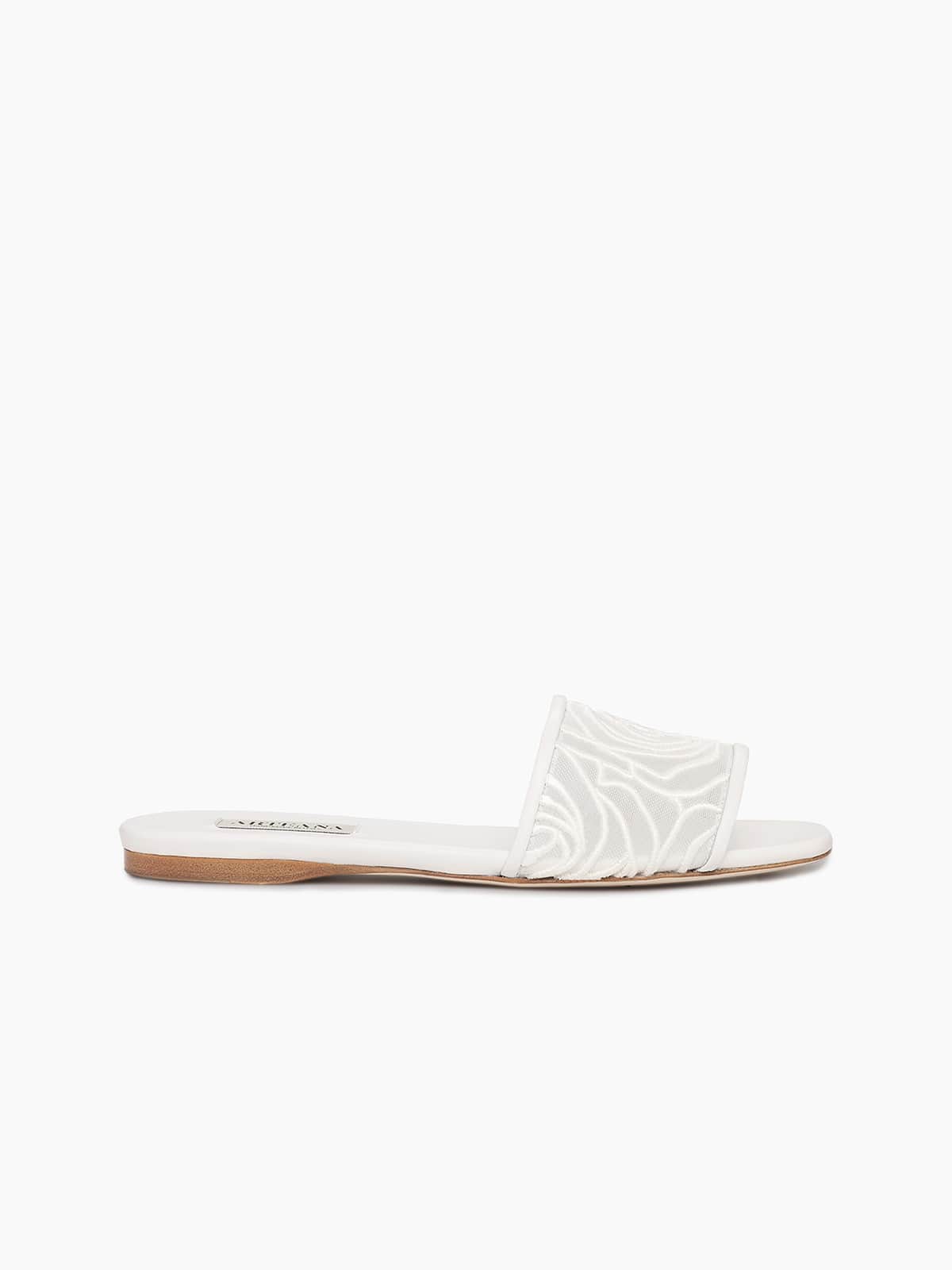 SORRENTO FLAT SLIDE WHITE