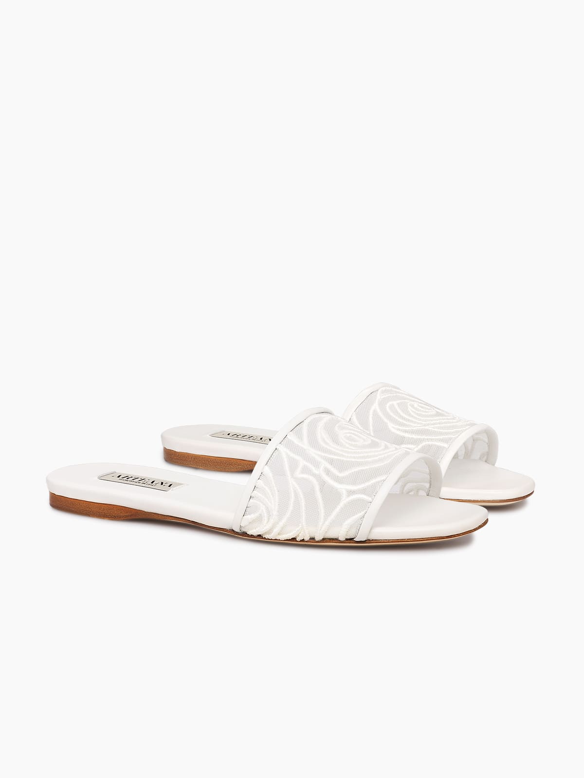 SORRENTO FLAT SLIDE WHITE