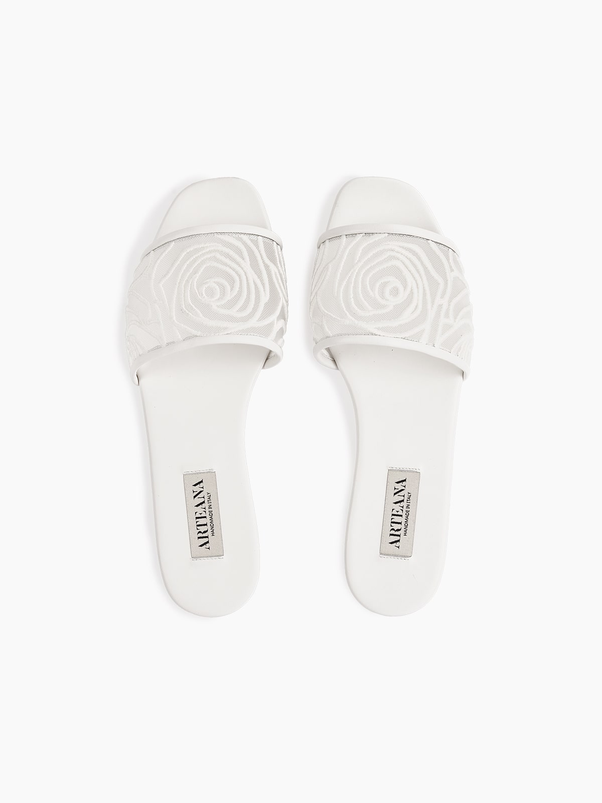 SORRENTO FLAT SLIDE WHITE