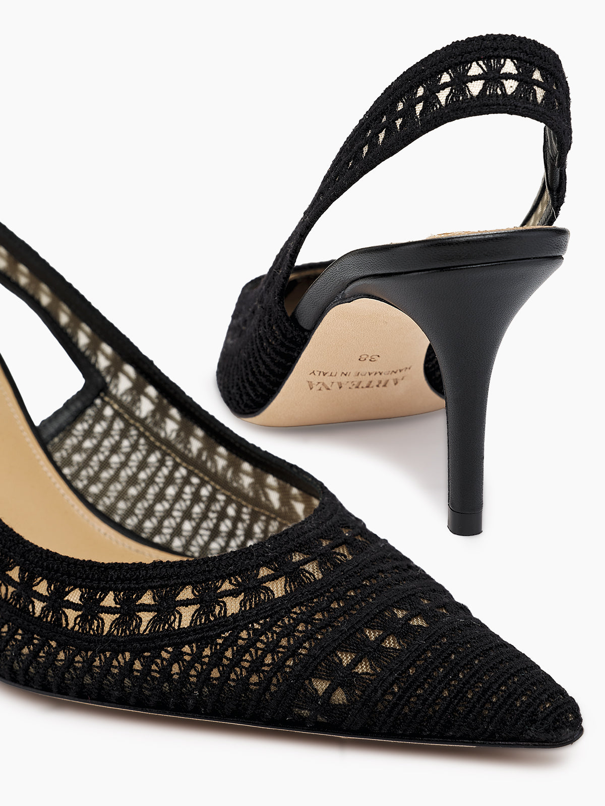 TRIESTE 75 SLINGBACK BLACK