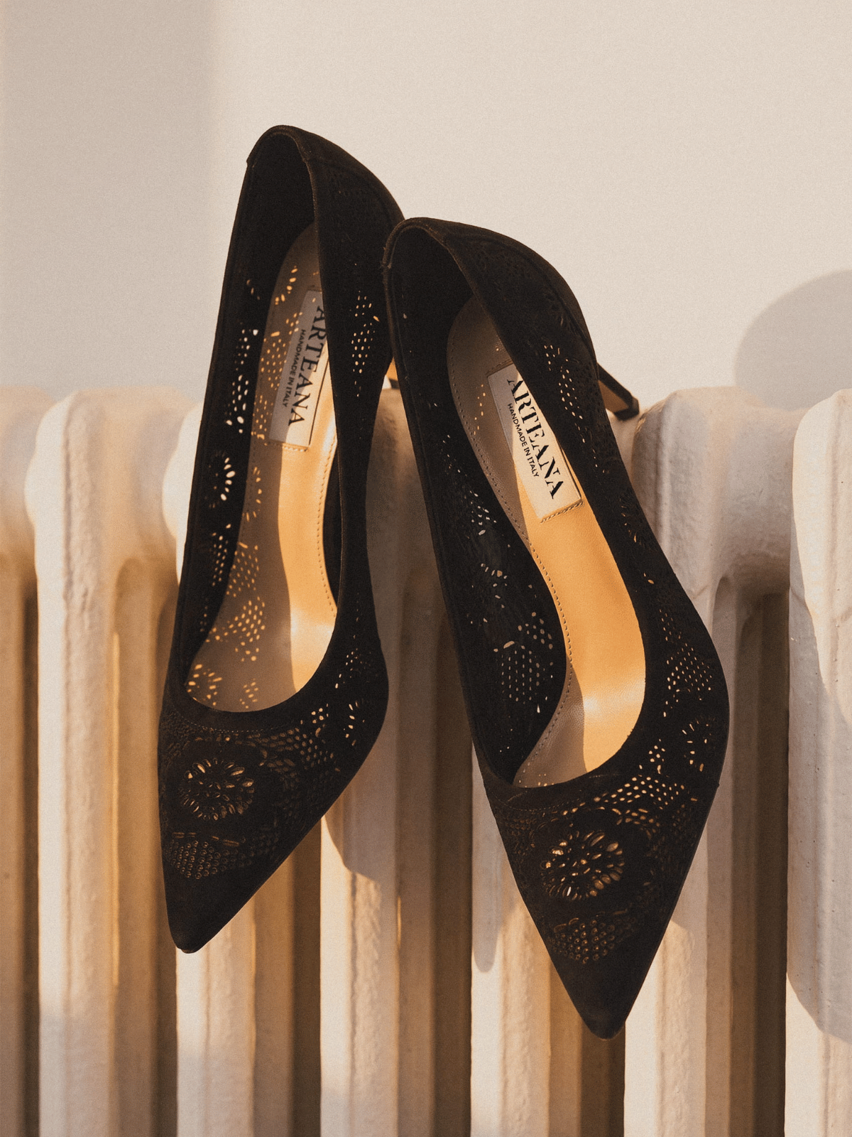 THALIA 75 PUMP SUEDE BLACK