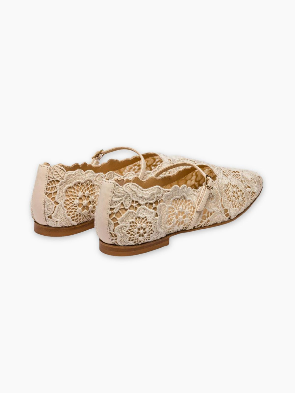 GARDA FLAT BALLERINA IVORY
