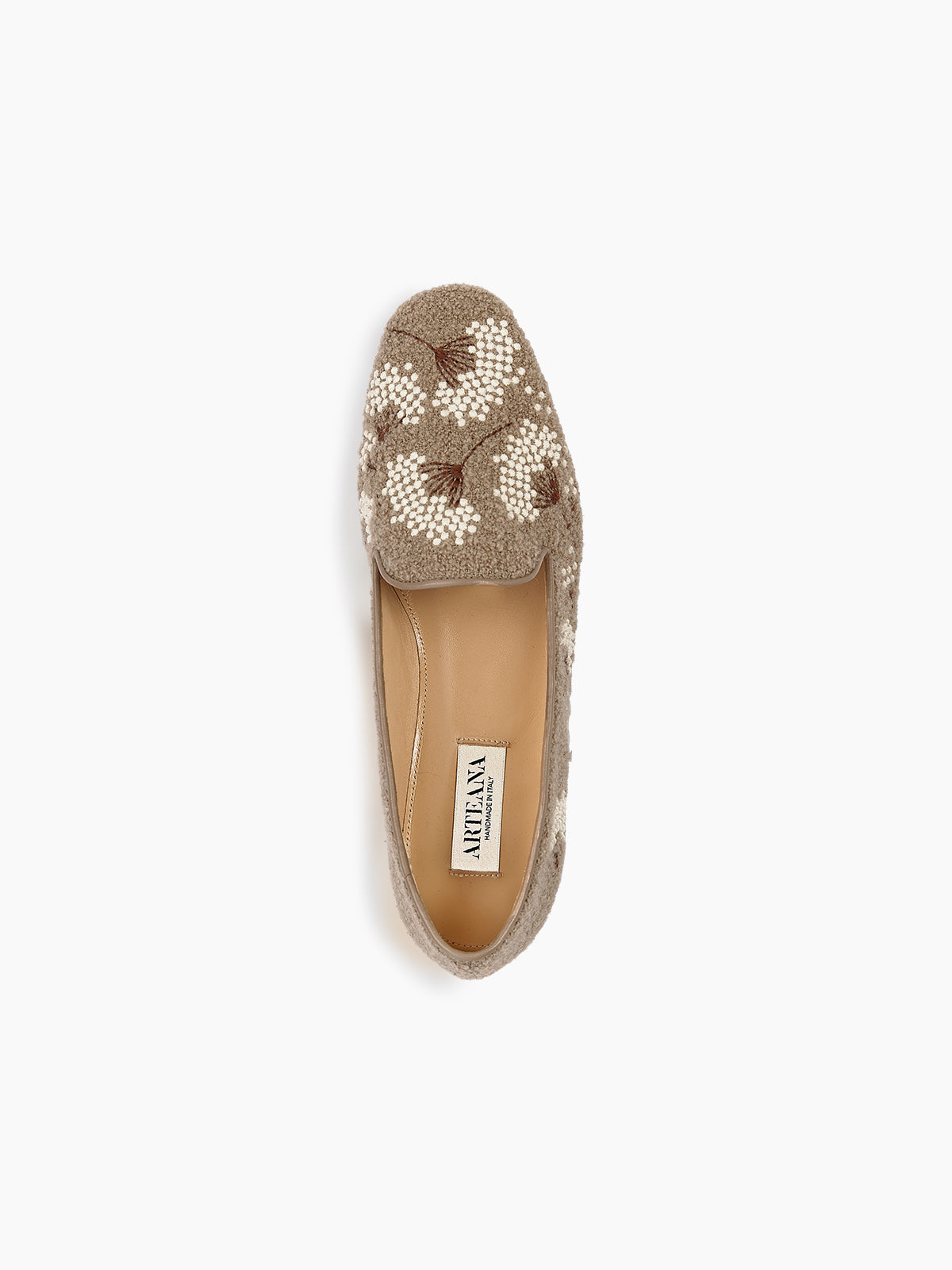 ALEA SMOKING SLIPPER BEIGE