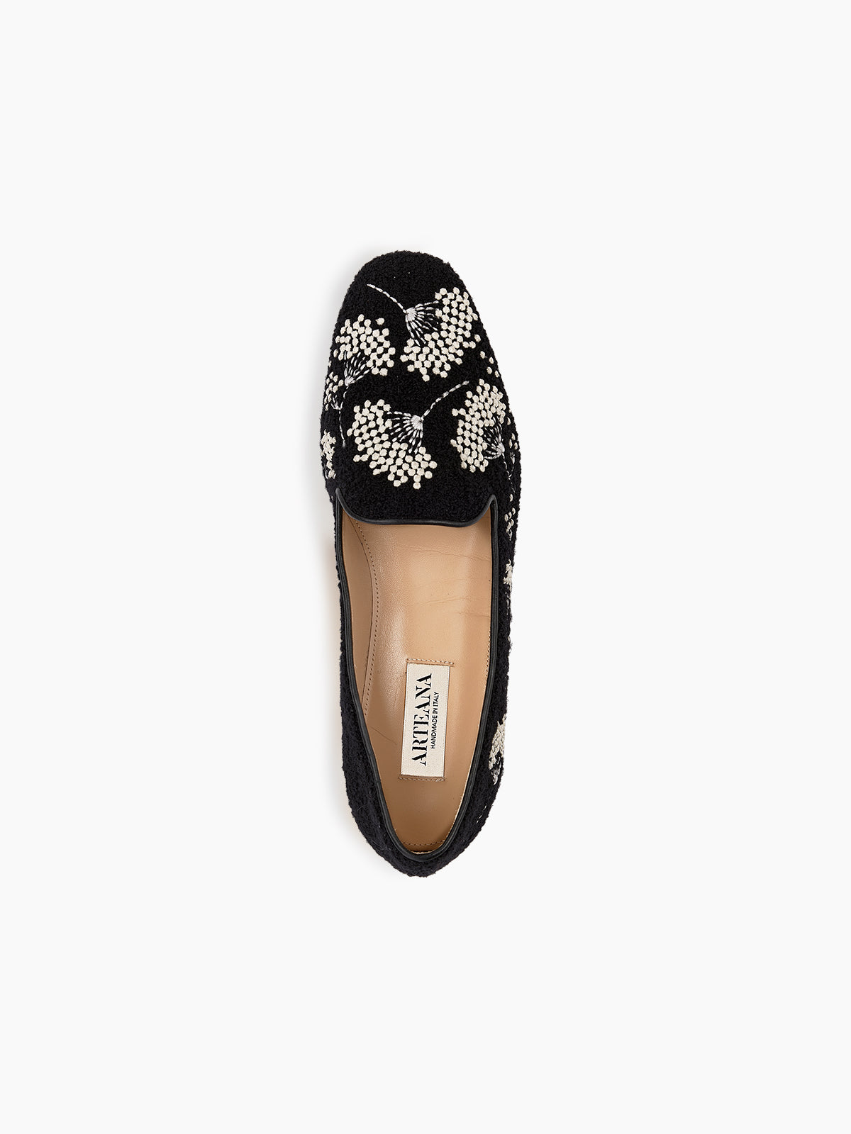 ALEA SMOKING SLIPPER BLACK