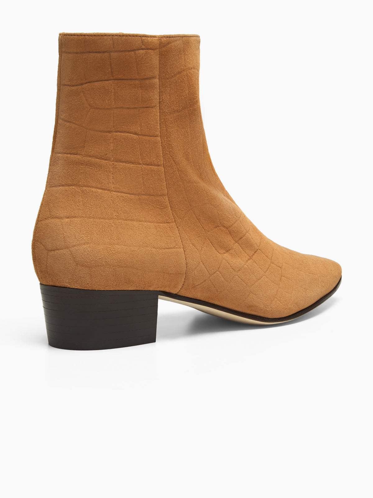 BRERA CROCO 30 BOOTIE CARAMEL