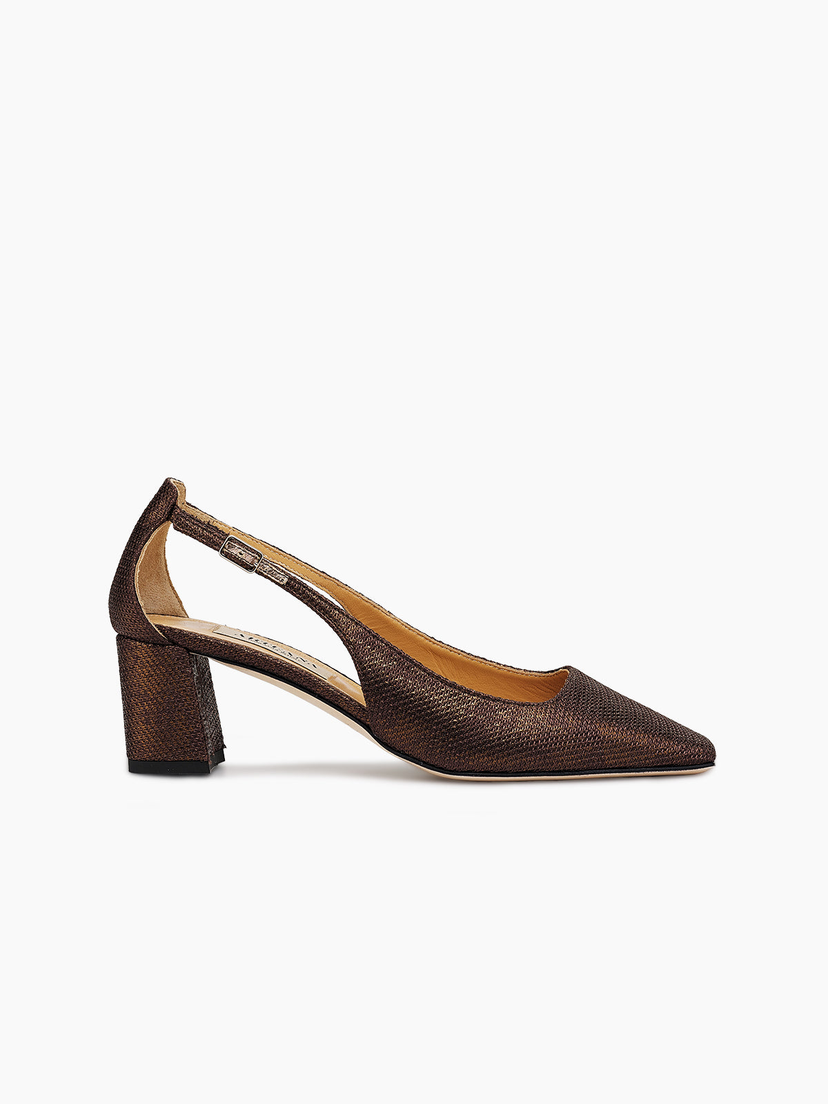 ENNA 50 SLINGBACK PUMP BRONZE