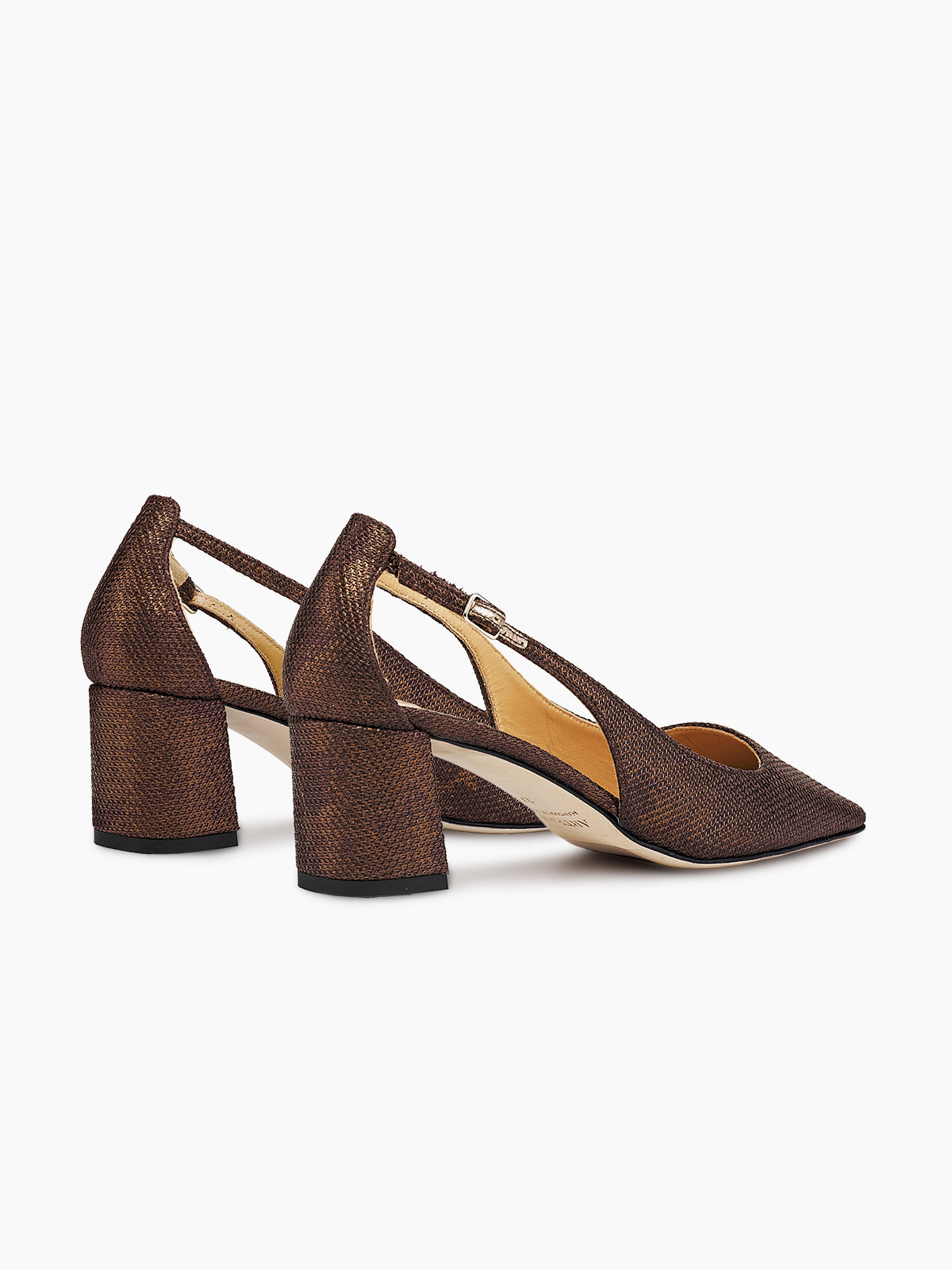ENNA 50 SLINGBACK PUMP BRONZE