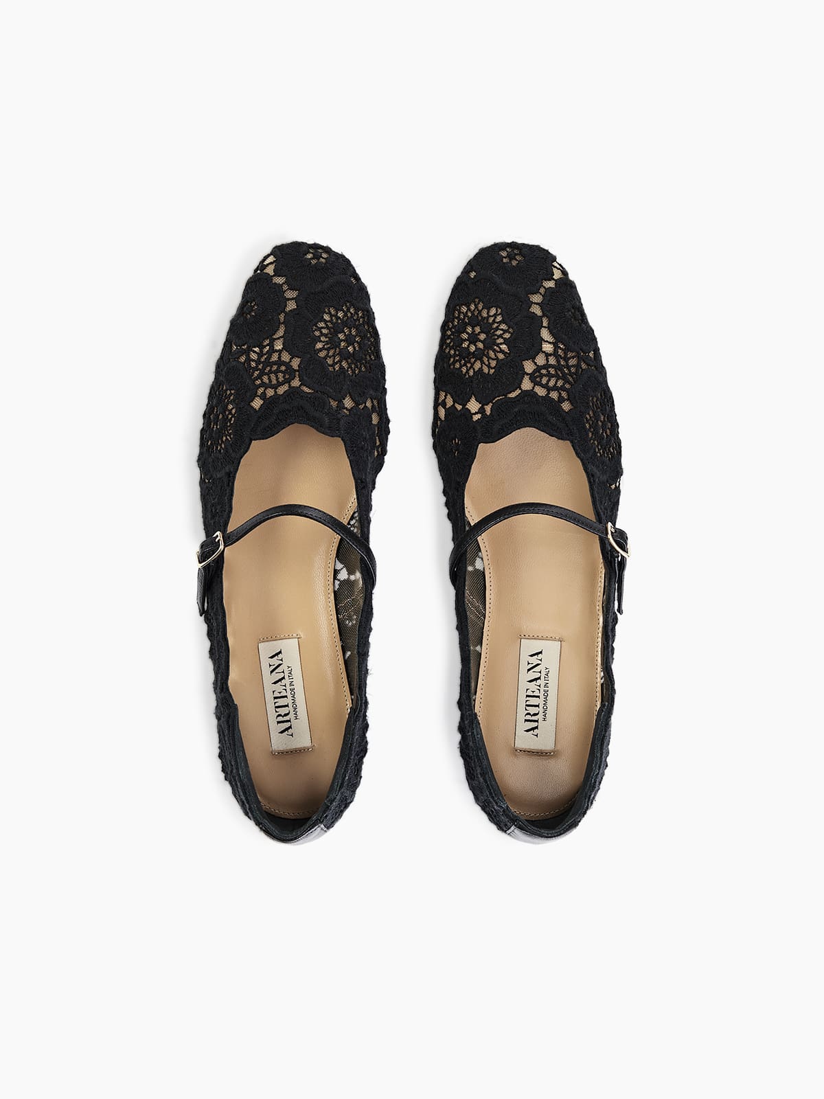 GARDA FLAT BALLERINA BLACK