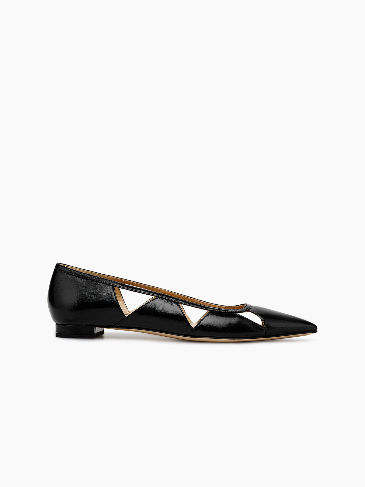 SAVONA FLAT BALLERINA BLACK