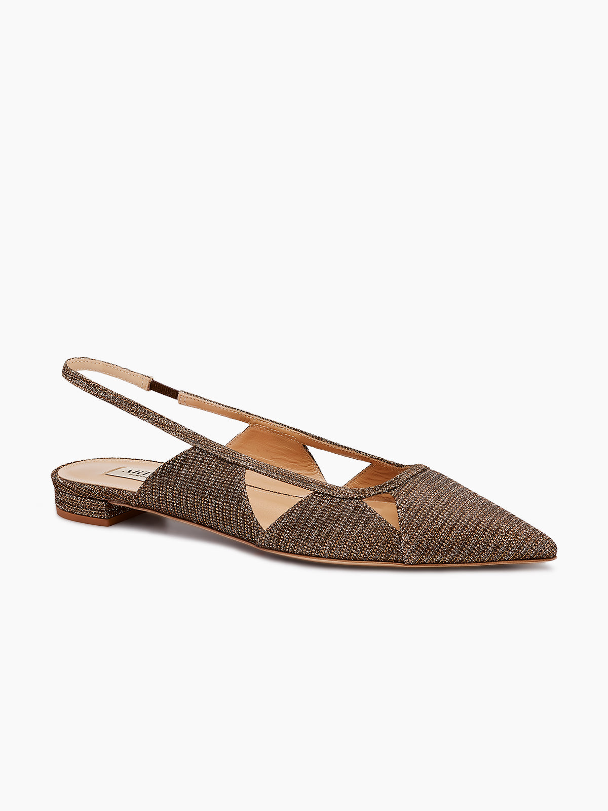 SAVONA FLAT SLINGBACK GLITTER BRONZE