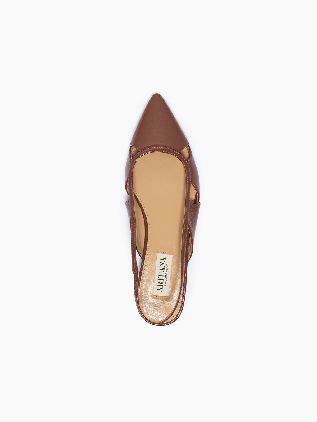 SAVONA FLAT SLINGBACK WOOD