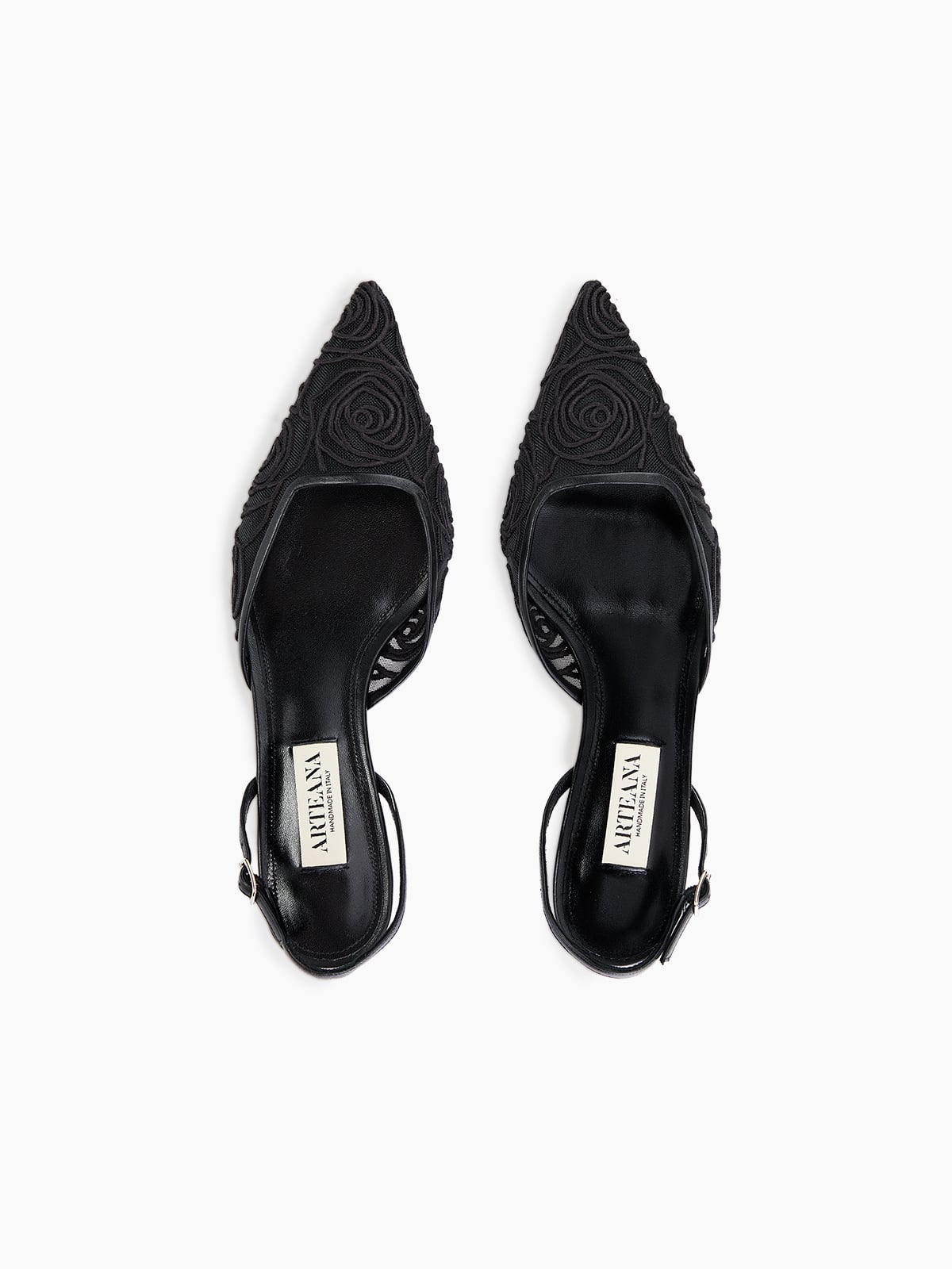 SORRENTO 35 SLINGBACK BLACK