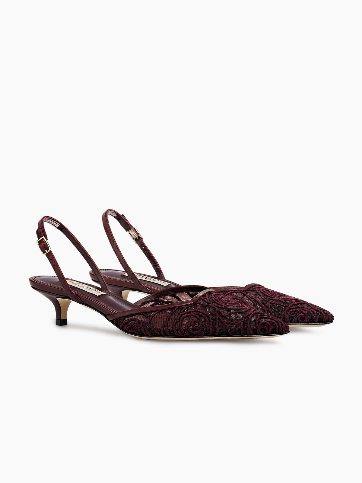 SORRENTO 35 SLINGBACK GARNET