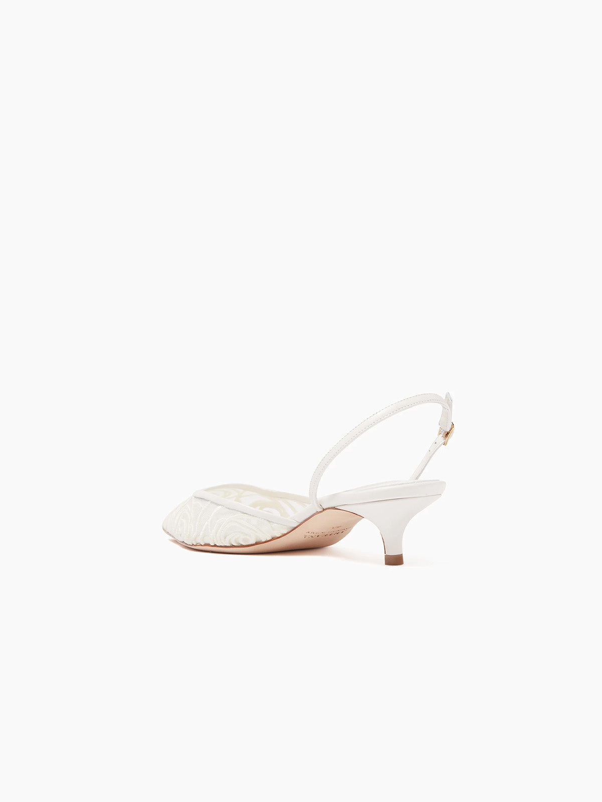 SORRENTO 35 SLINGBACK WHITE