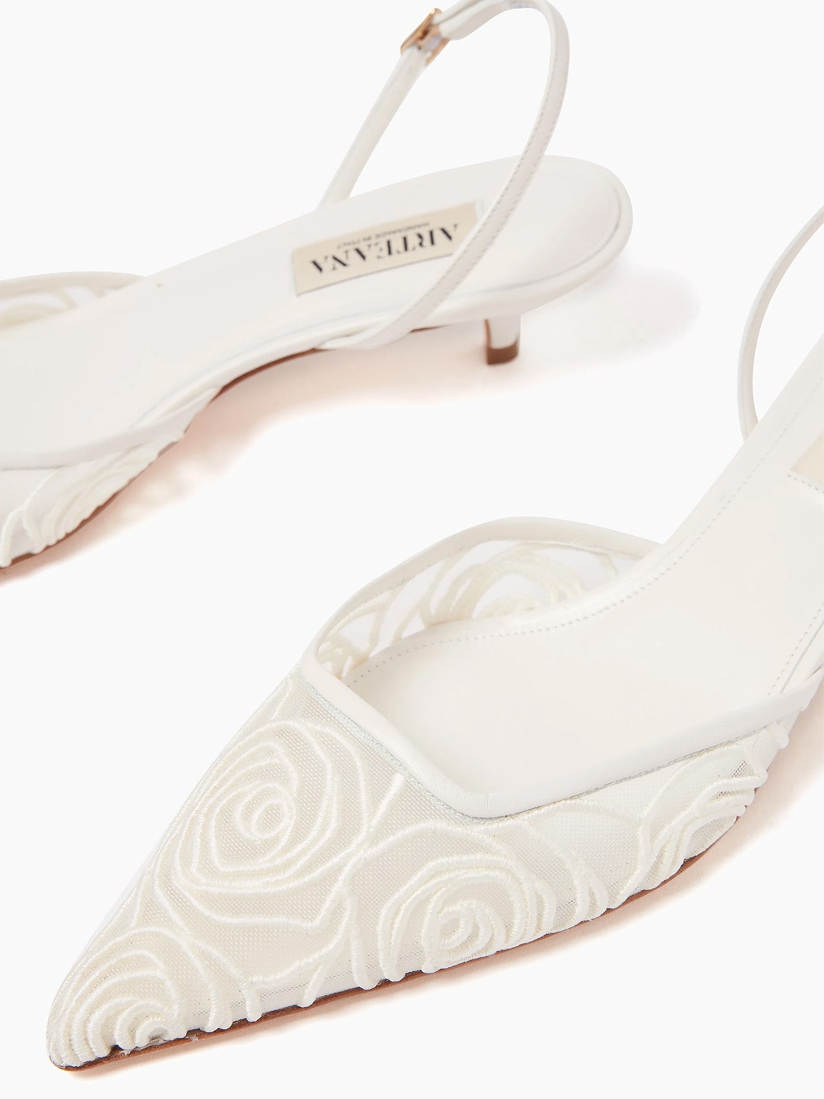 SORRENTO 35 SLINGBACK WHITE