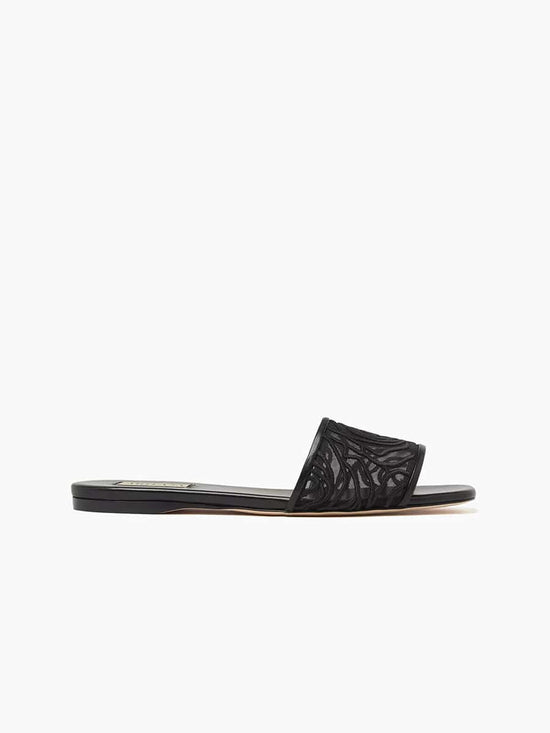 SORRENTO FLAT SLIDE BLACK