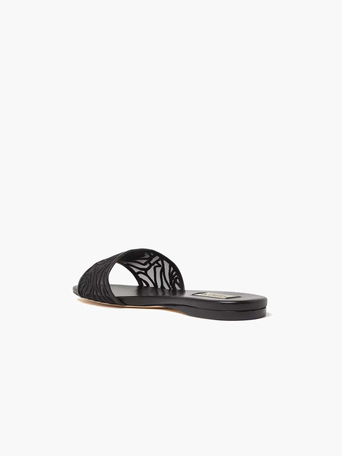 SORRENTO FLAT SLIDE BLACK