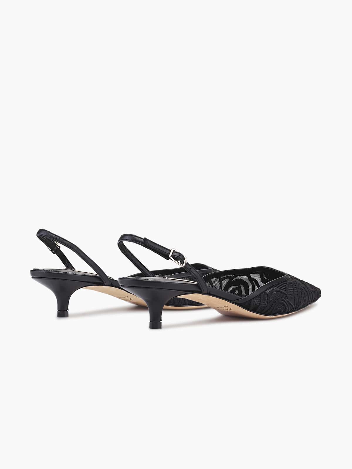 SORRENTO 35 SLINGBACK BLACK