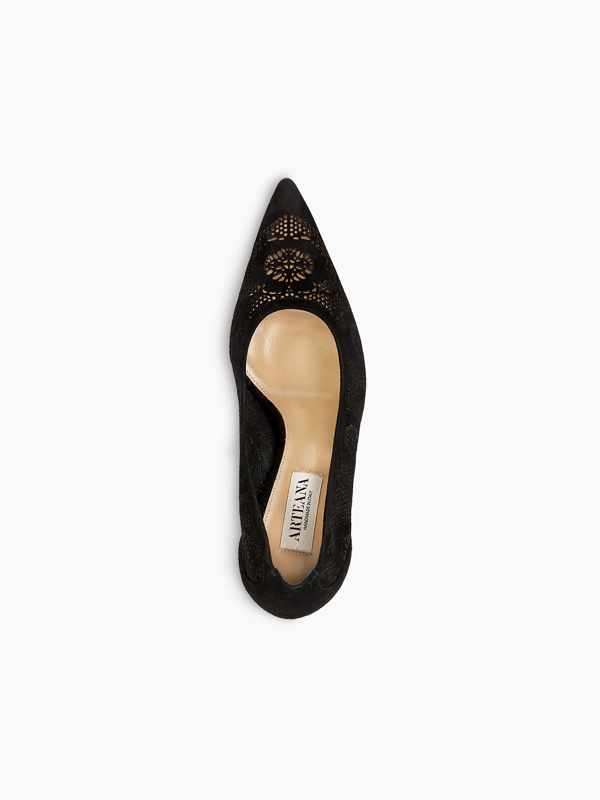 THALIA 75 PUMP SUEDE BLACK