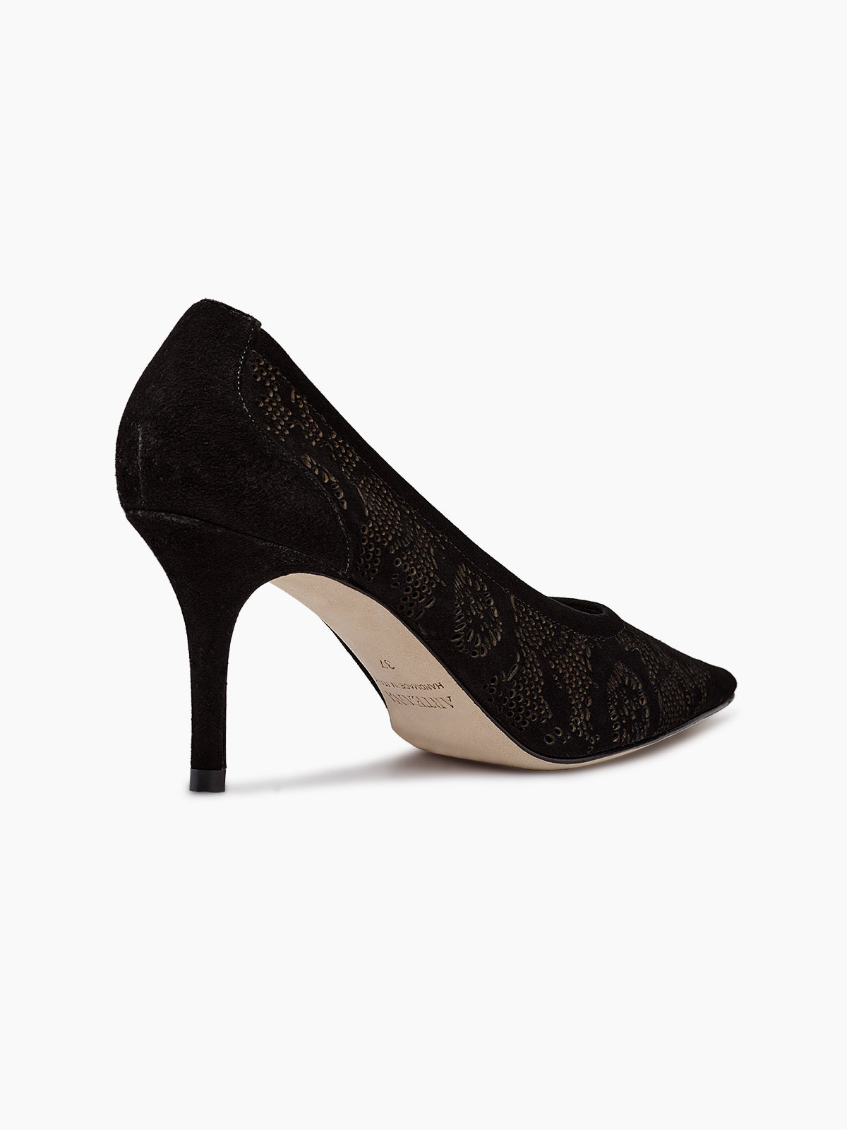 THALIA 75 PUMP SUEDE BLACK