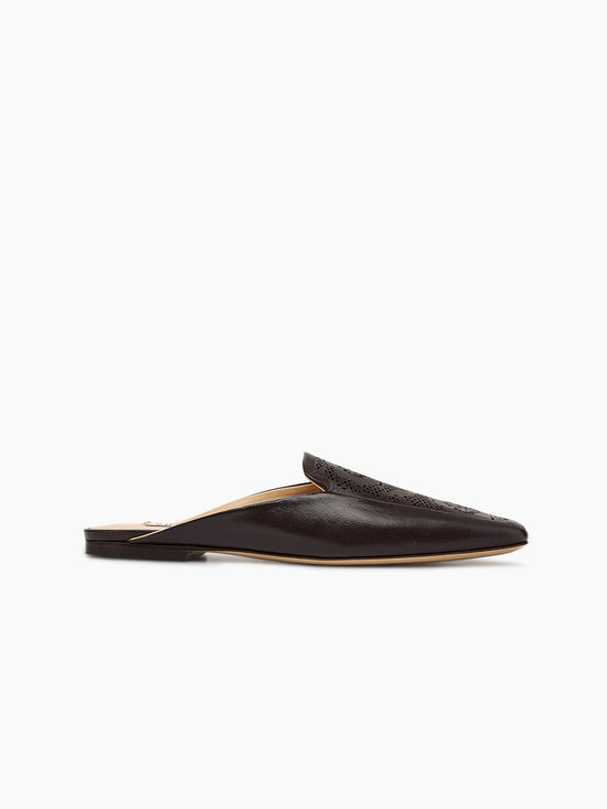 THALIA FLAT MULE EBANO