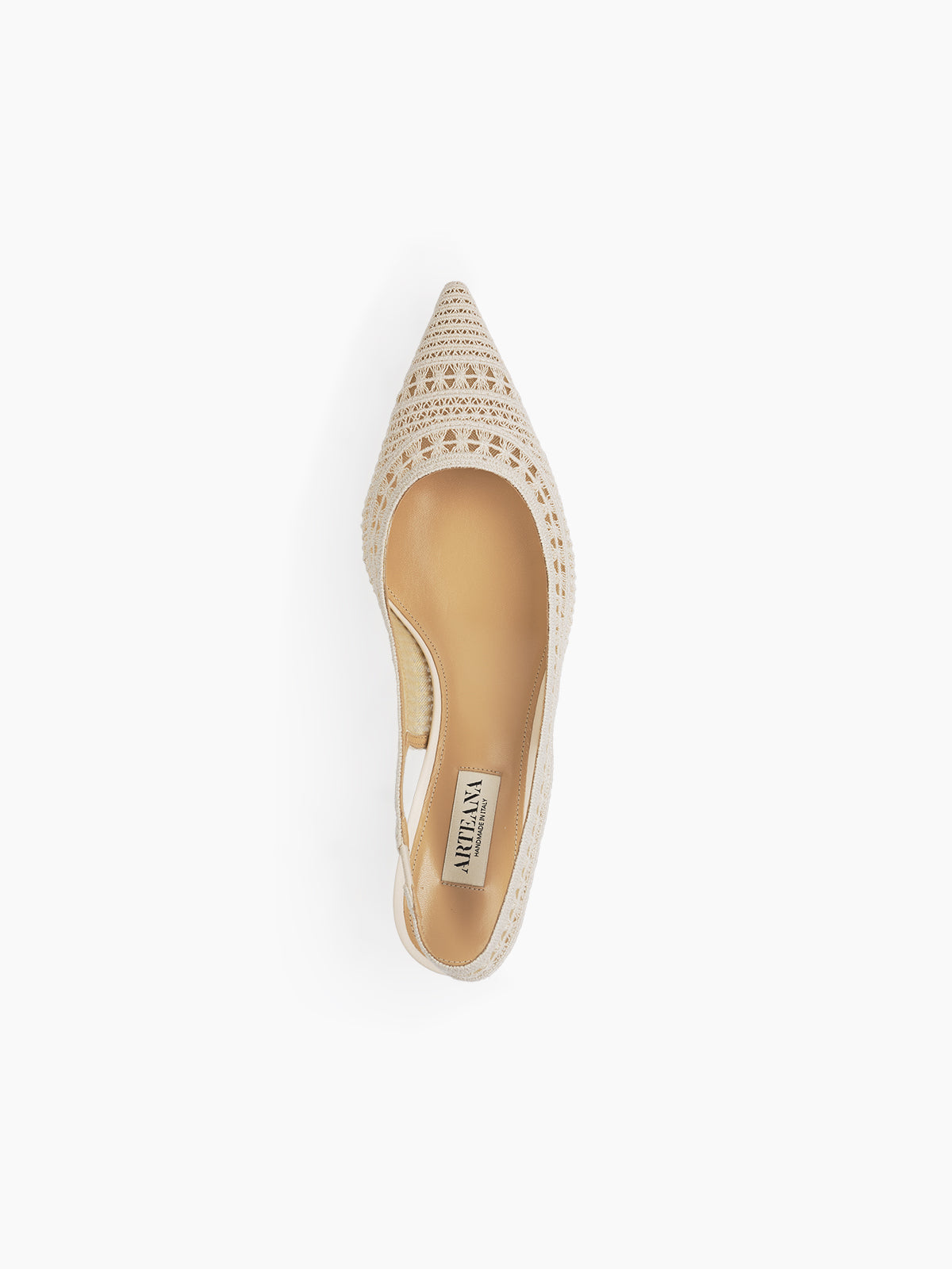 TRIESTE 35 SLINGBACK PUMP IVORY