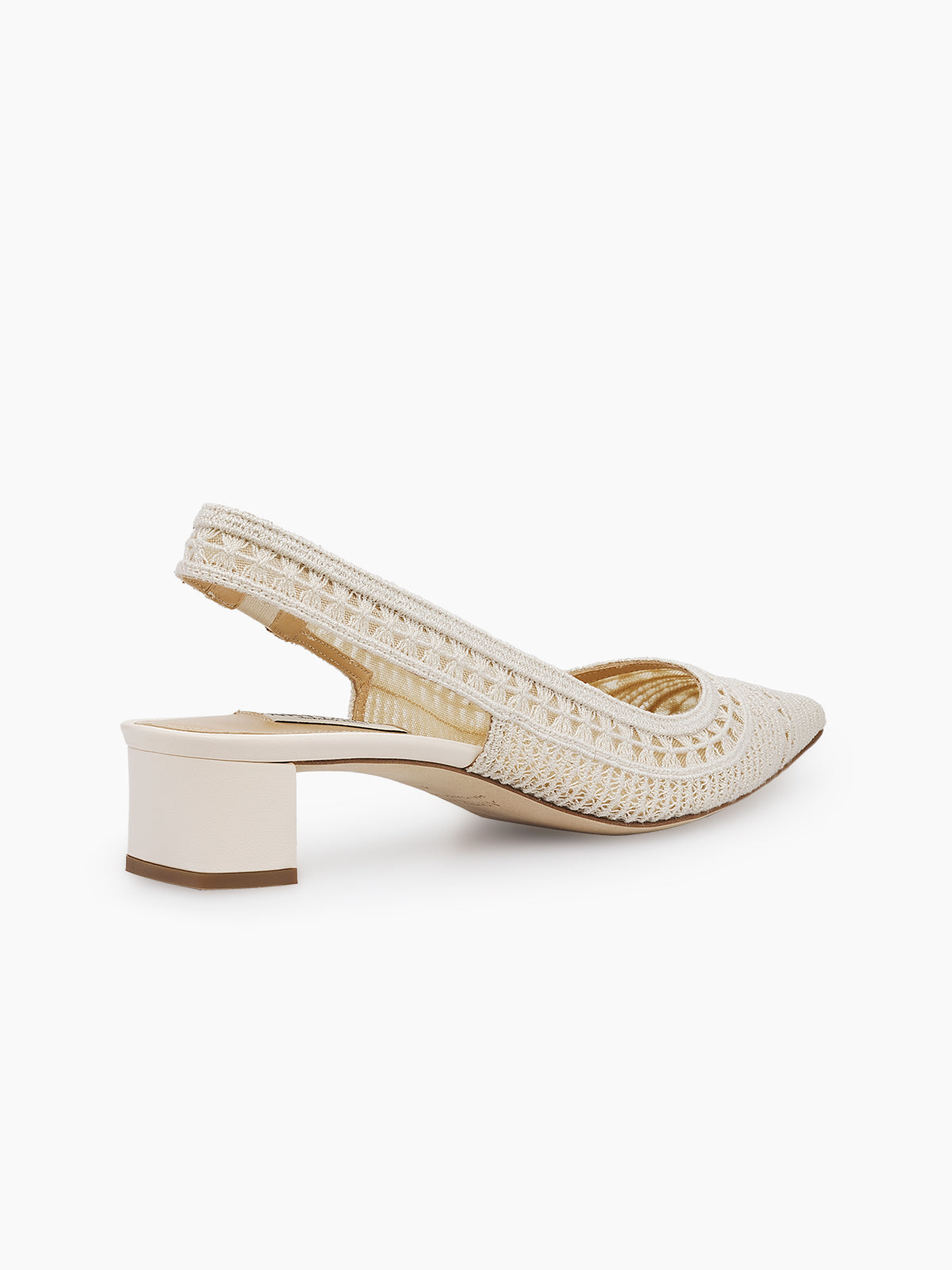 TRIESTE 35 SLINGBACK PUMP IVORY