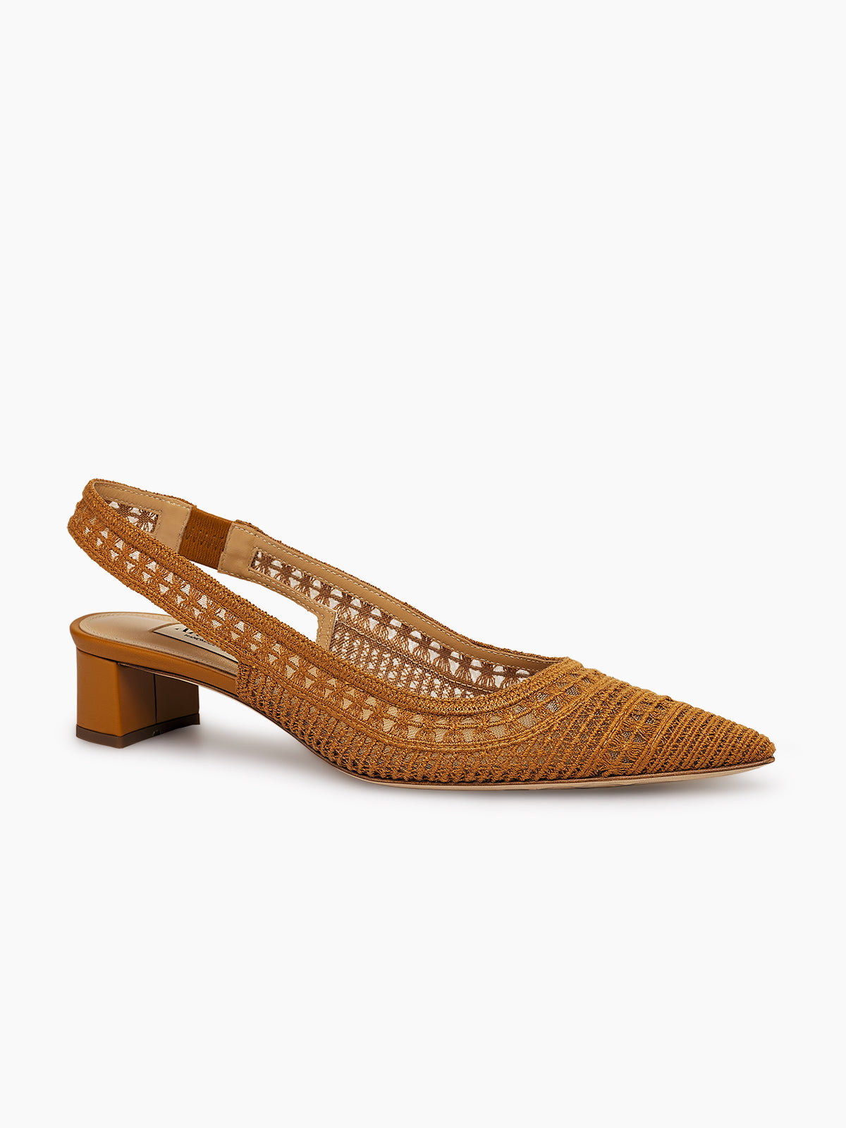 TRIESTE 35 SLINGBACK PUMP CAMEL