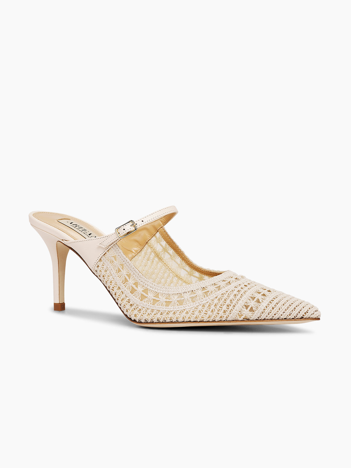 TRIESTE 75 MULE IVORY