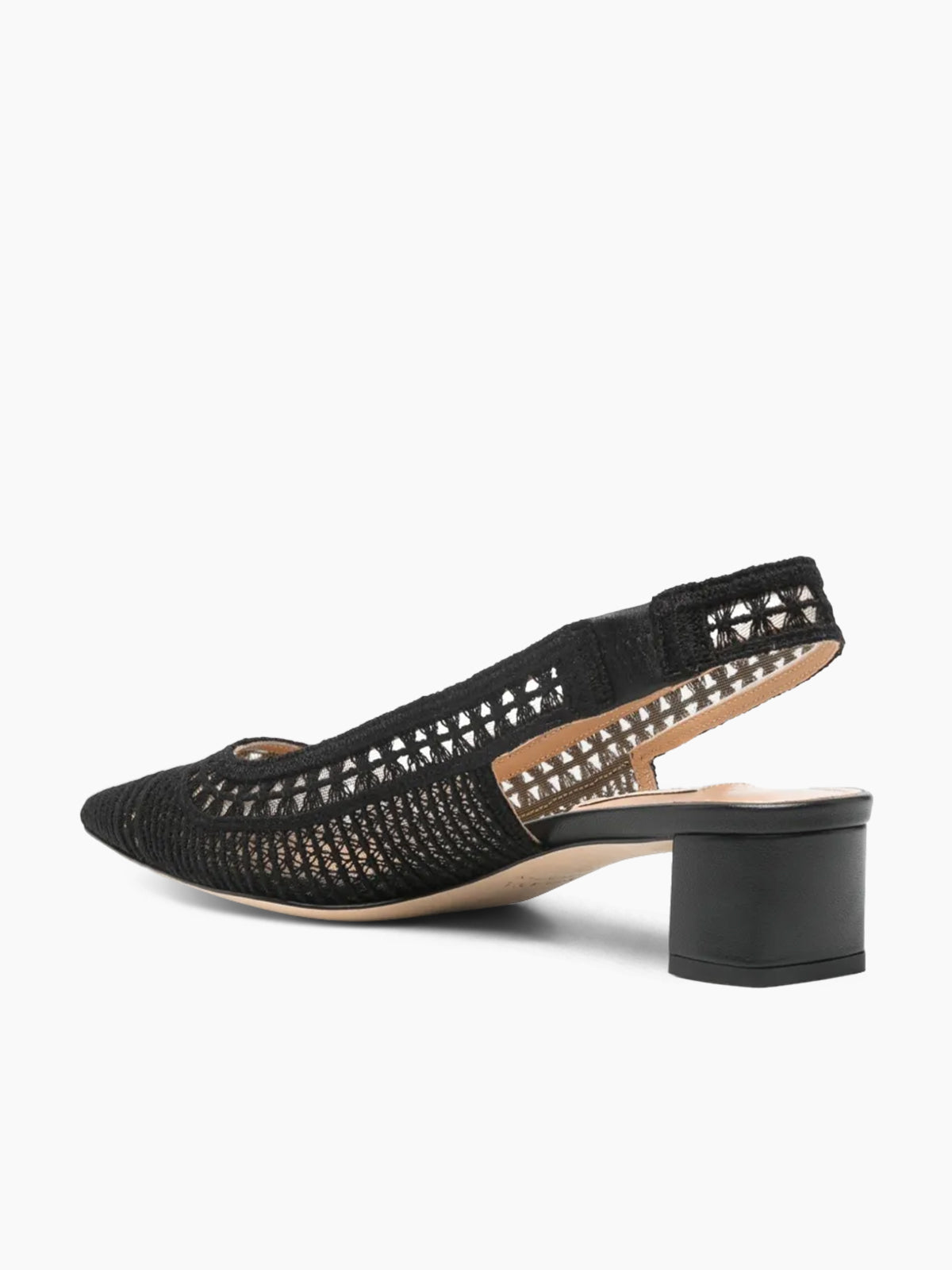 TRIESTE 35 SLINGBACK PUMP BLACK