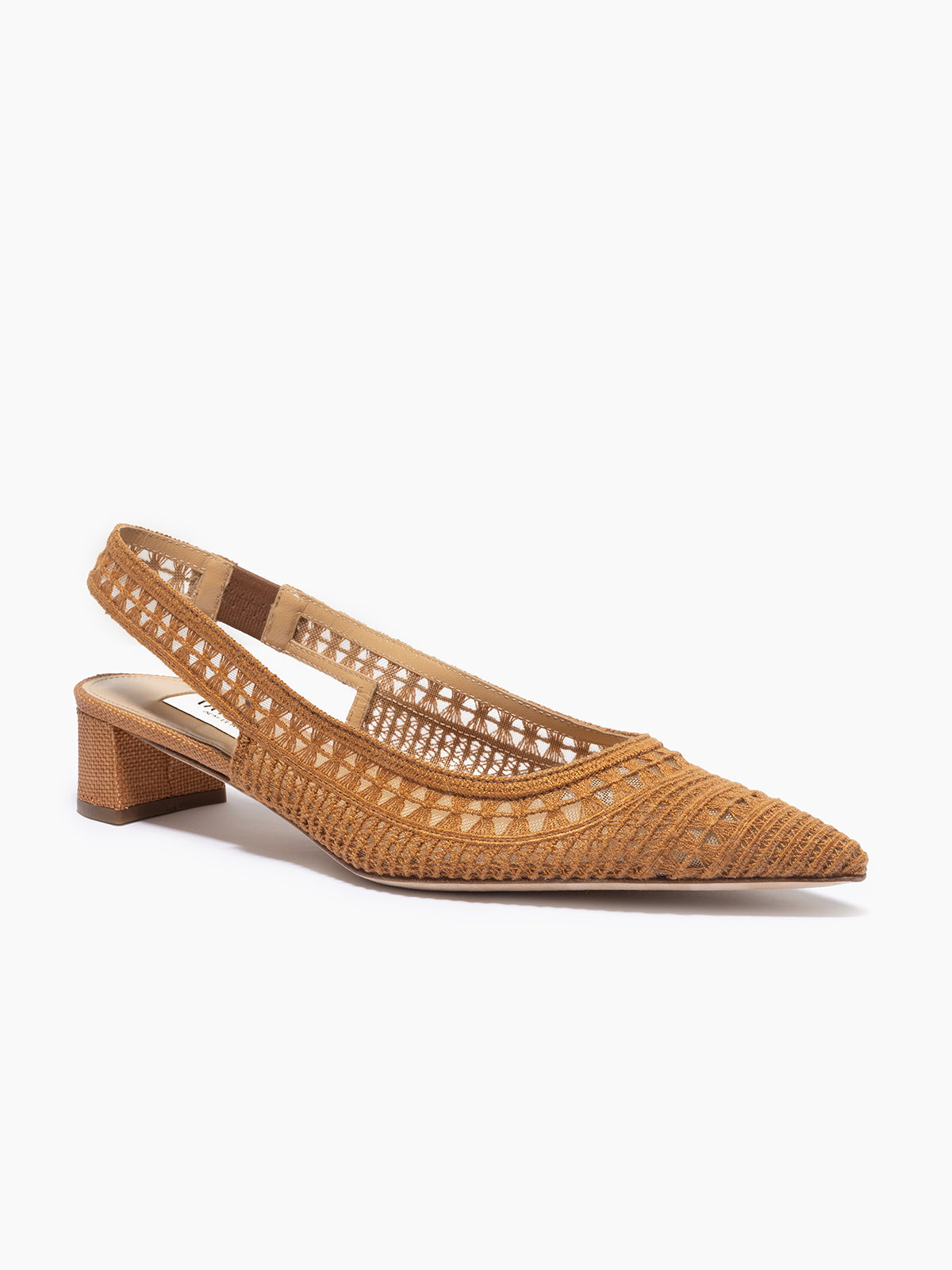 TRIESTE 35 SLINGBACK PUMP CAMEL