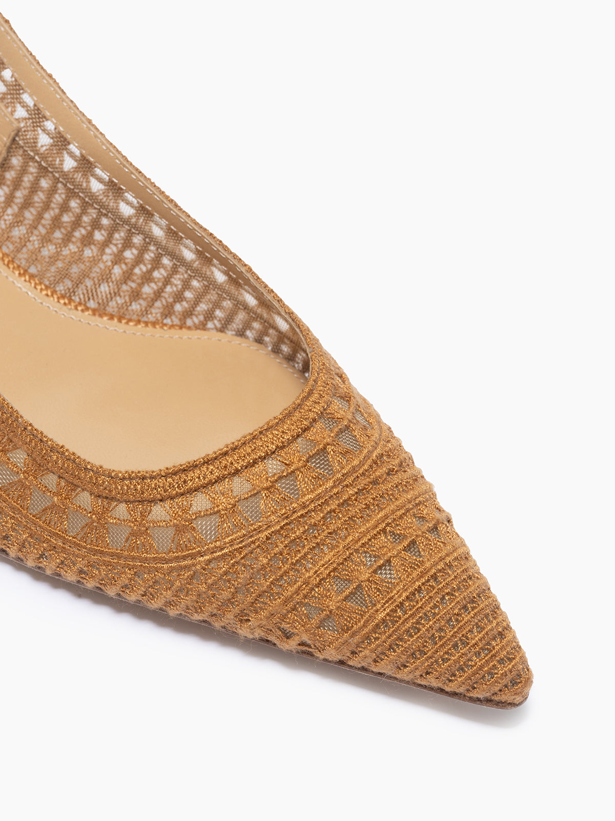 TRIESTE 35 SLINGBACK PUMP CAMEL