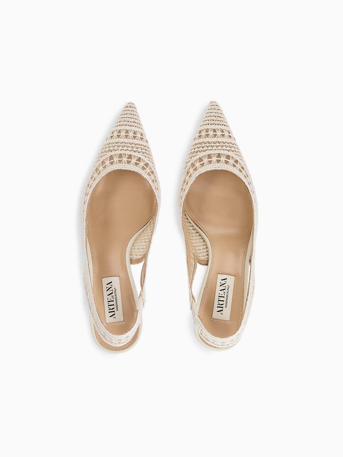 TRIESTE 75 SLINGBACK IVORY