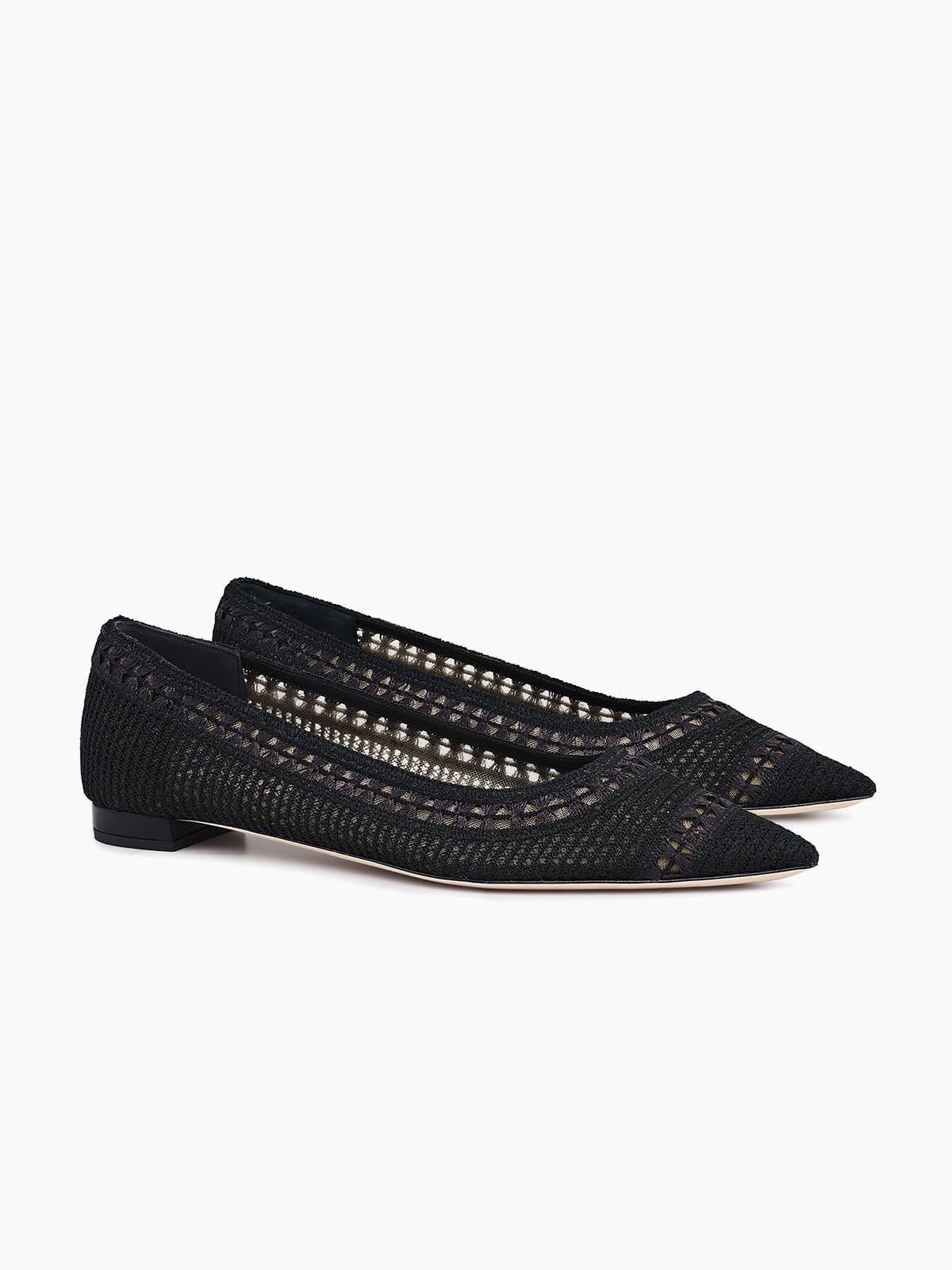 TRIESTE BALLET FLATS BLACK