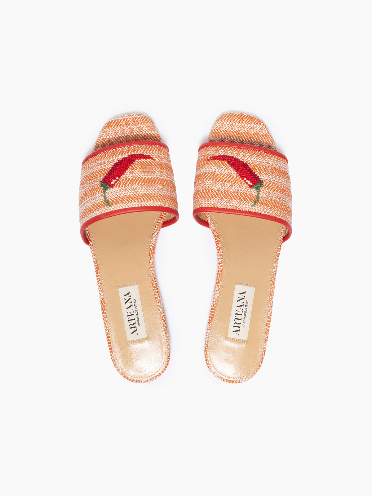 TUTTI FRUTTI FLAT SLIDE PEPERONCINO
