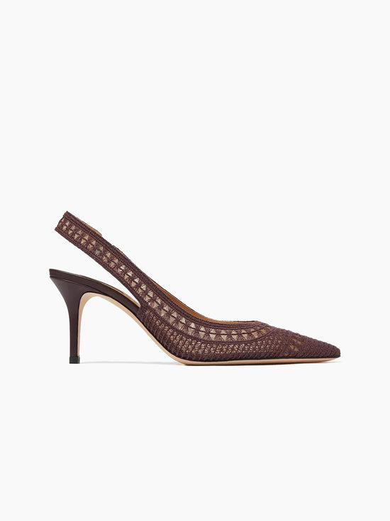 TRIESTE 75 SLINGBACK AUBERGINE