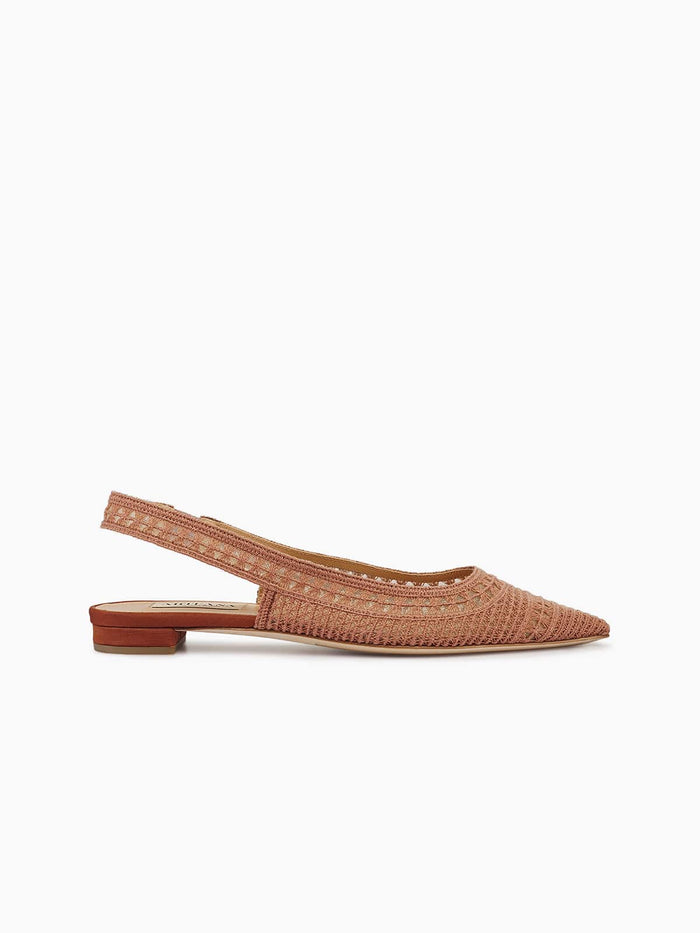 TRIESTE FLAT SLINGBACK TAN