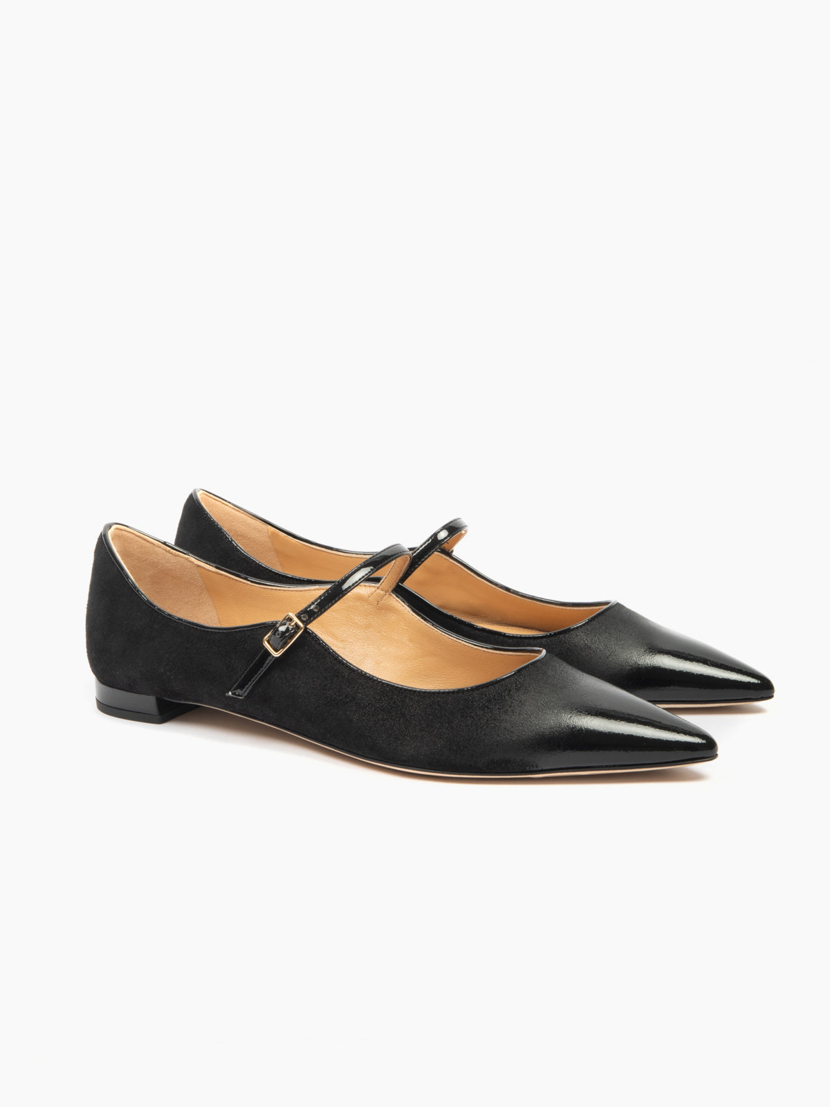 BRERA FLAT MARY JANE BLACK