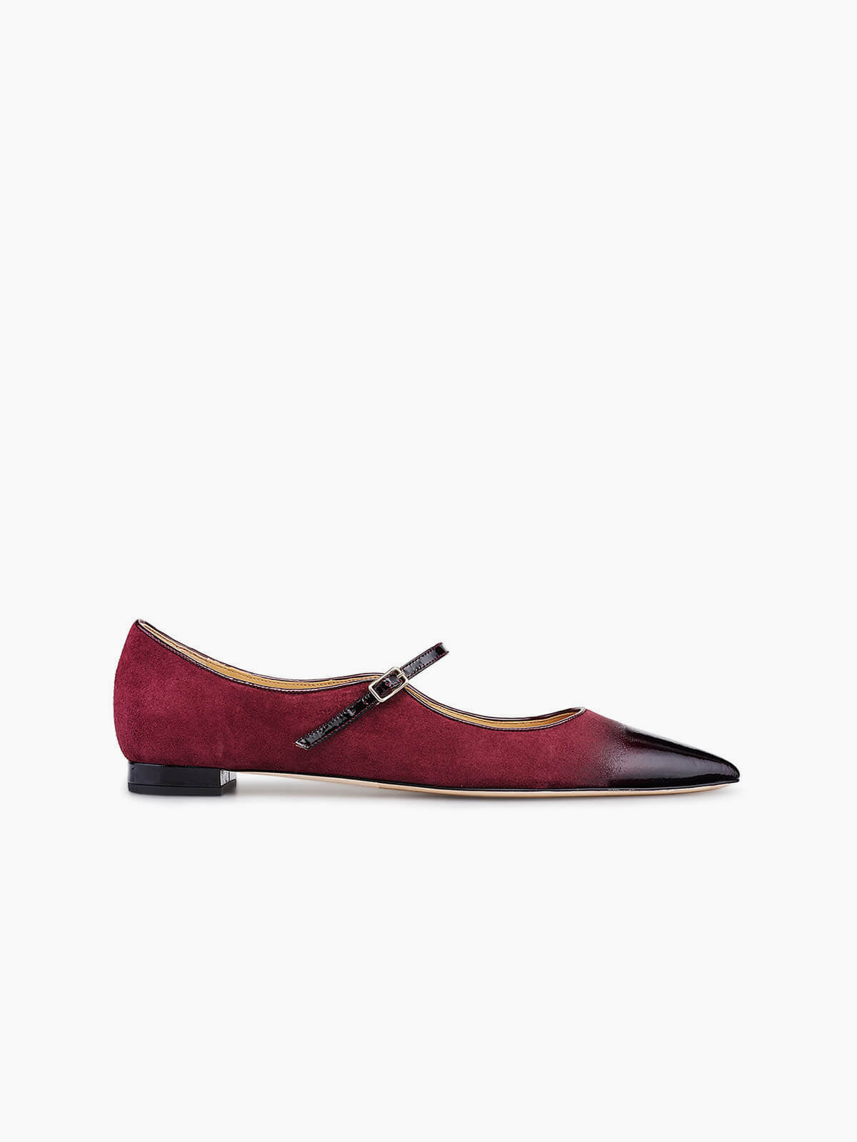 BRERA FLAT MARY JANE RUST