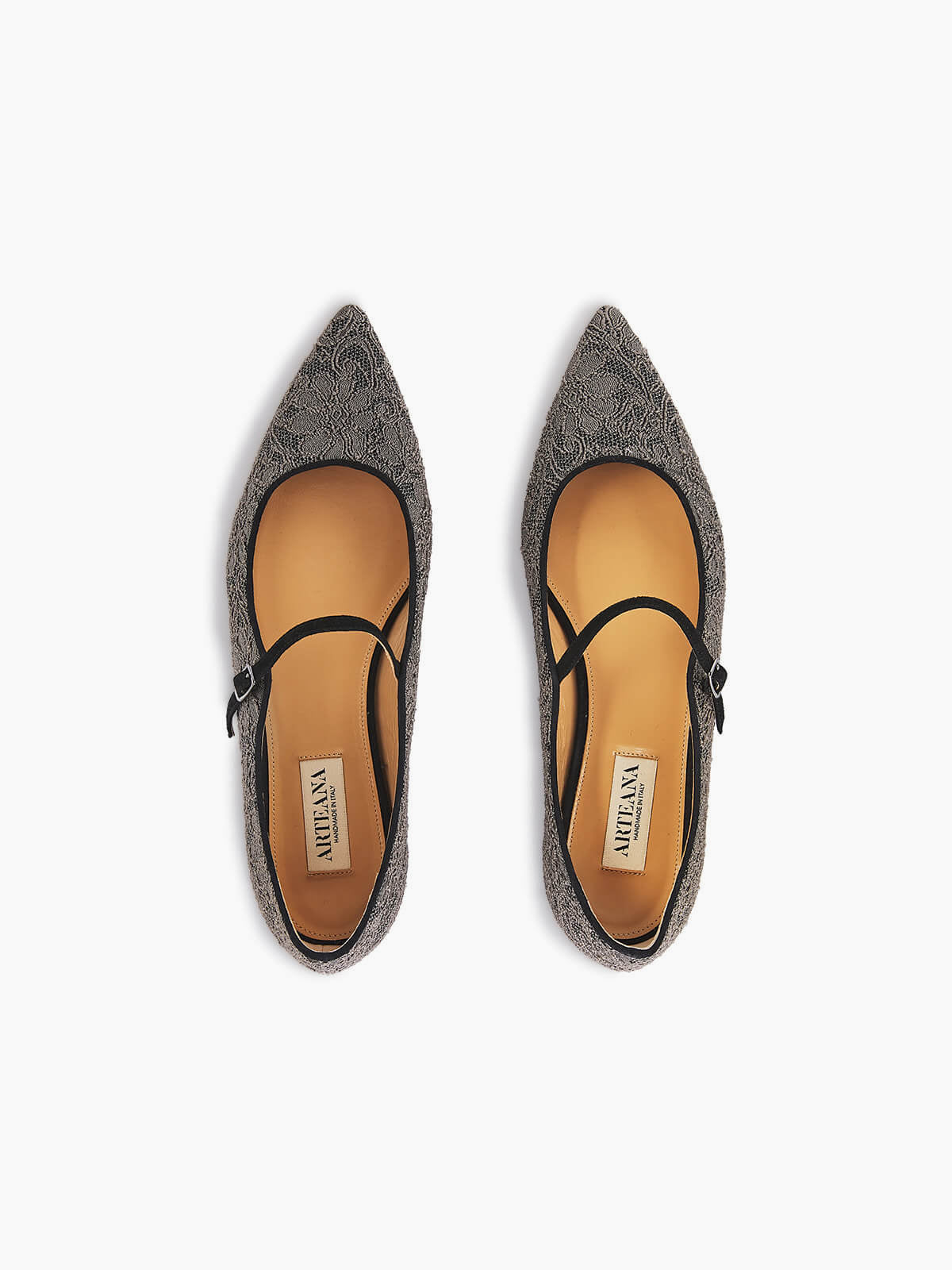 GENOVA FLAT MARY JANE TAUPE